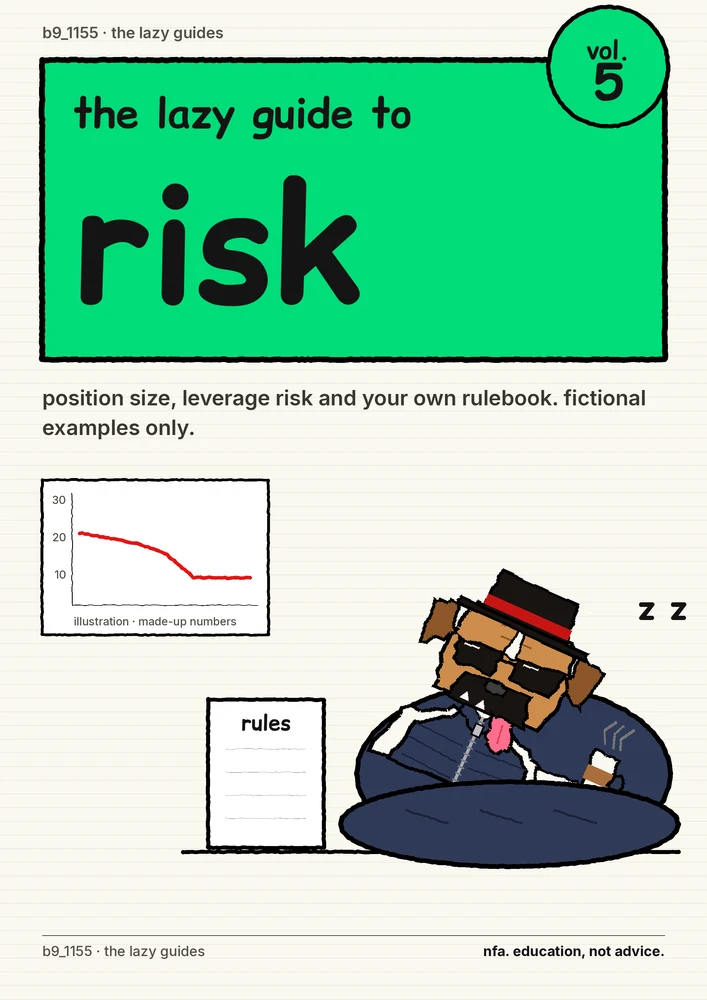 cover: the lazy guide to risk management, vol. 5